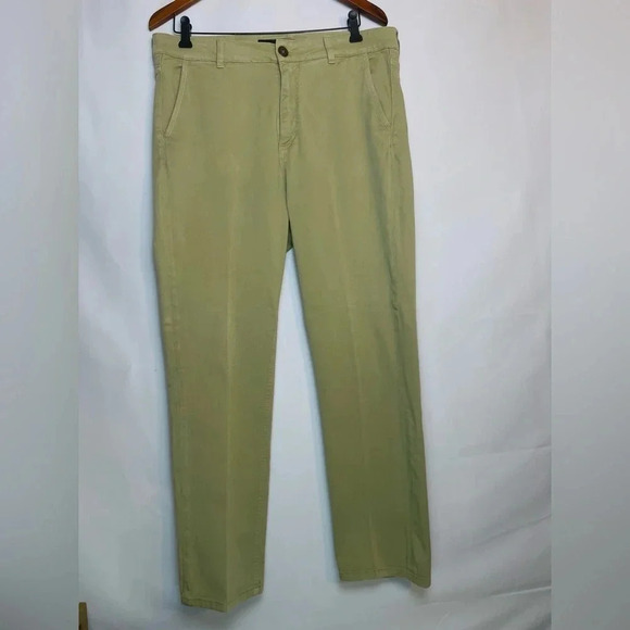 Escada Sport Jeans Julie Straight Leg Olive Green Women Size 40 - Picture 1 of 10